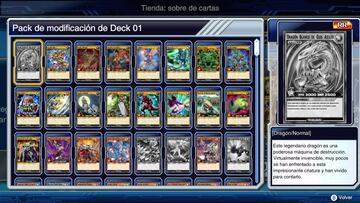 Podemos encontrar una copia del Drag&oacute;n Blanco de Ojos Azules en los sobres del Pack de Modificaci&oacute;n de Deck 01