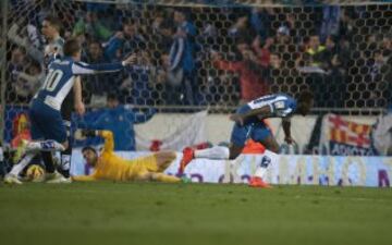1-0. Caicedo marcó el tanto de la victoria en el minuto 89 de partido.