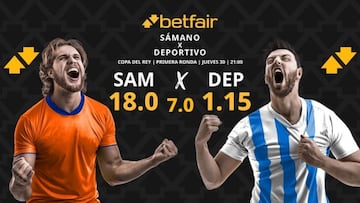 UD Sámano vs. Deportivo de La Coruña: horario, dónde ver, pronósticos y estadísticas