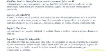 FIFA quitó el spray de las faltas de las reglas en pleno juicio contra sus inventores