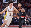 El Big Three de los Blazers derrota a Ball y los Lakers