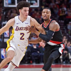¡Lillard Time! El Big Three de los Blazers deja a cero a Lonzo Ball