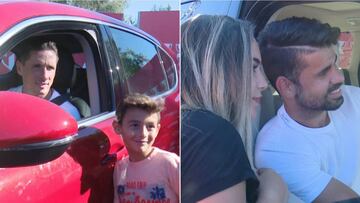 Torres y Costa alegraron el día a estos seguidores rojiblancos