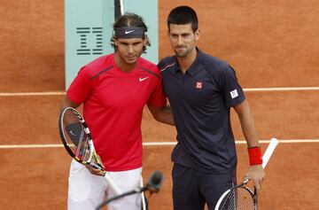 Rafa Nadal venció al serbio Novak Djokovic por 6-4, 6-3, 2-6 y 7-5  y consiguió su séptimo Roland Garros