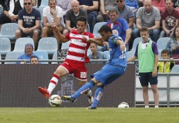 Pedro León marca el 1-1.