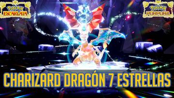 Charizard Teratipo Drag&oacute;n de 7 Estrellas en Pok&eacute;mon Escarlata y P&uacute;rpura: c&oacute;mo enfrentarse a &eacute;l y mejores counters