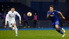 Gerardo Arteaga fue titular en la derrota del Genk ante Brujas