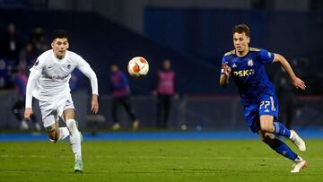 Gerardo Arteaga fue titular en la derrota del Genk ante Brujas