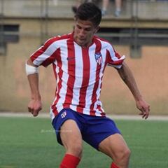 Giuliano Simeone ya se entrenó con el primer equipo del Atleti