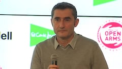 Valverde: "Messi está muy bien, perfectamente"