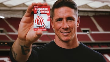 Oficial: Torres es la imagen del carné de socio del Atlético