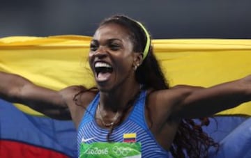 Caterine Ibargüen logra medalla de oro en Salto Triple