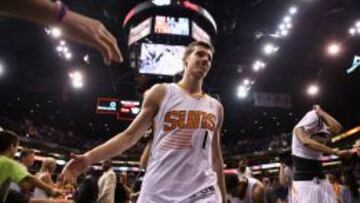 Goran Dragic.== FOR NEWSPAPERS, INTERNET, TELCOS &amp; TELEVISION USE ONLY ==