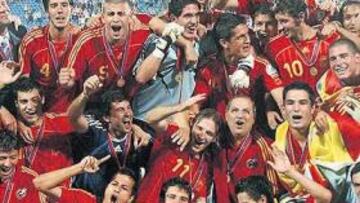 La imagen de los campeones.