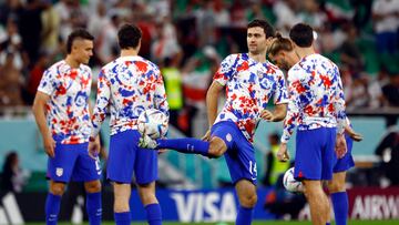 El centrocampista Luca de la Torre, en el partido entre Estados Unidos e Irán del Mundial Qatar 2022.