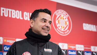 El entrenador del Girona FC, Michel Sánchez.