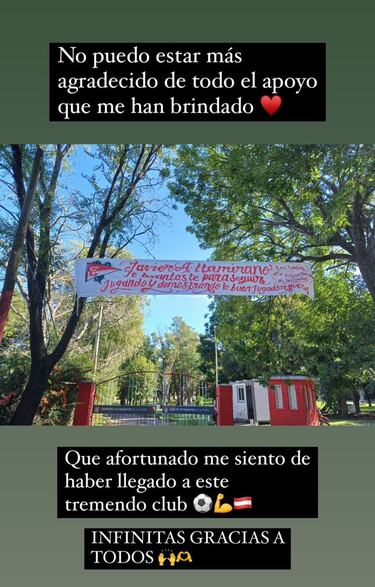 El esperanzador mensaje de Altamirano: “El apoyo que me han brindado...”