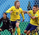 Resumen y gol del Suecia-Suiza de octavos del Mundial 2018