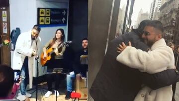 Maluma cantó en el aeropuerto de Medellín y se volvió viral