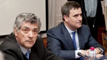 Ángel María Villar y Miguel Cardenal.