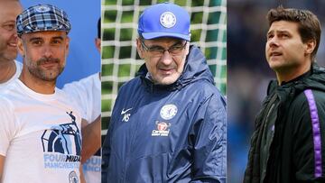 Guardiola, Sarri y Pochettino, candidatos para dirigir a Juventus