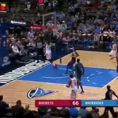 Doncic en modo abusón: tapón que en EEUU han tildado de monstruoso