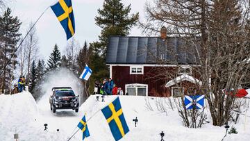 Elfyn Evans encabeza la batalla de las nieves
