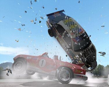 Destrucción total en Cross Racing Championship 2005