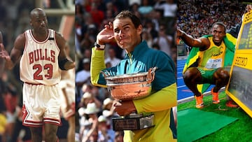 Nadal y el club de las leyendas: Phelps, Pelé, Brady, Merckx…