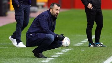 Diego Martínez, entrenador del Granada.