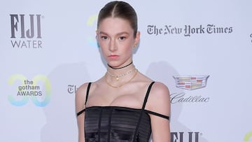 Hunter Schafer asiste a la 30a edici&oacute;n de los premios IFP Gotham Awards en Cipriani Wall Street el 11 de enero de 2021 en la Ciudad de Nueva York.