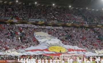 Las im¨¢genes del Sevilla-Benfica