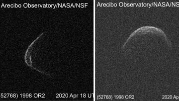 Asteroide 1998 OR2 en directo: acercamiento a la Tierra hoy, en vivo