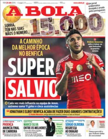 Portadas de la prensa deportiva