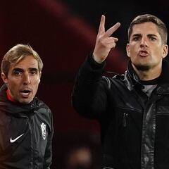 Robert Moreno: "Es normal que el objetivo sea el entrenador"