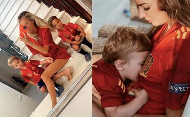 Así celebraron el pase a cuartos las mujeres de los futbolistas de la selección española