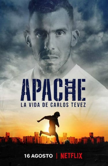 Se estrenó la serie "Apache", que cuenta la vida de Carlos Tevez