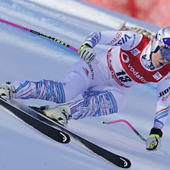 Lindsey Vonn, 15ª en su regreso a las pistas tras su lesión