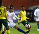 Chile rescató un empate contra Sudáfrica en Santa Laura