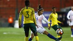 Chile rescató un empate contra Sudáfrica en Santa Laura