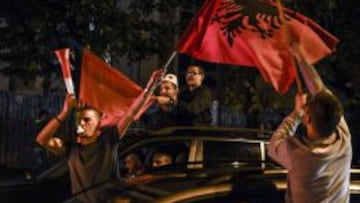 Albania clasific&oacute; a la Copa Europea de Naciones de Francia 2016. 