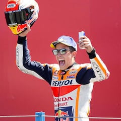 Márquez: "Esto no son 25 puntos, son más por la adrenalina"