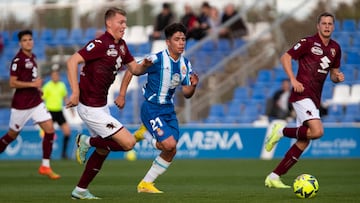 RCD ESPANYOL vs TORINO FC, partido amistoso, Pinatar Arena Football Center, San Pedro del Pinatar, Region de Murcia, Spain, 10/12/2022