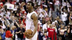 John Wall, durante un partido de la NBA de los Washington Wizards