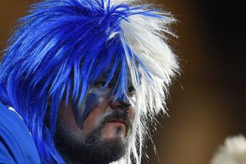 Nina Hagen, fan de toda la vida de los Lions, se quedó con esta cara después de ver la remontada final de los Titans.