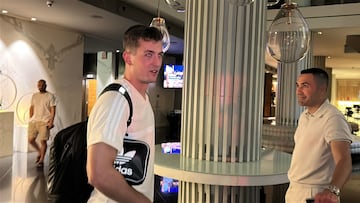 Agirrezabala hace parada en Valencia: “Se ha hecho largo, pero estoy contento”