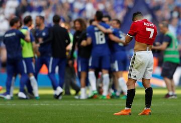 El ingrato partido de Alexis Sánchez en la final de la FA Cup