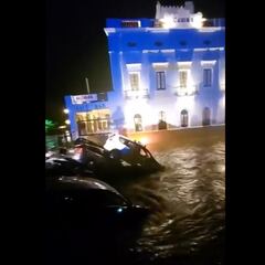 Inundaciones en la provincia de Girona tras una intensa tormenta