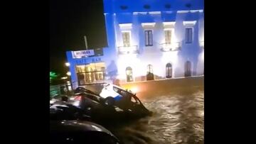 Inundaciones en la provincia de Girona tras una intensa tormenta