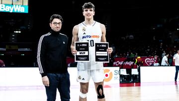 Hugo González, MVP del torneo.